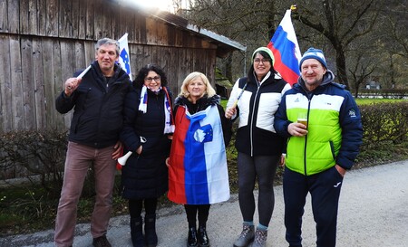 Prijatelji prišli pozdravit Janija Grilca